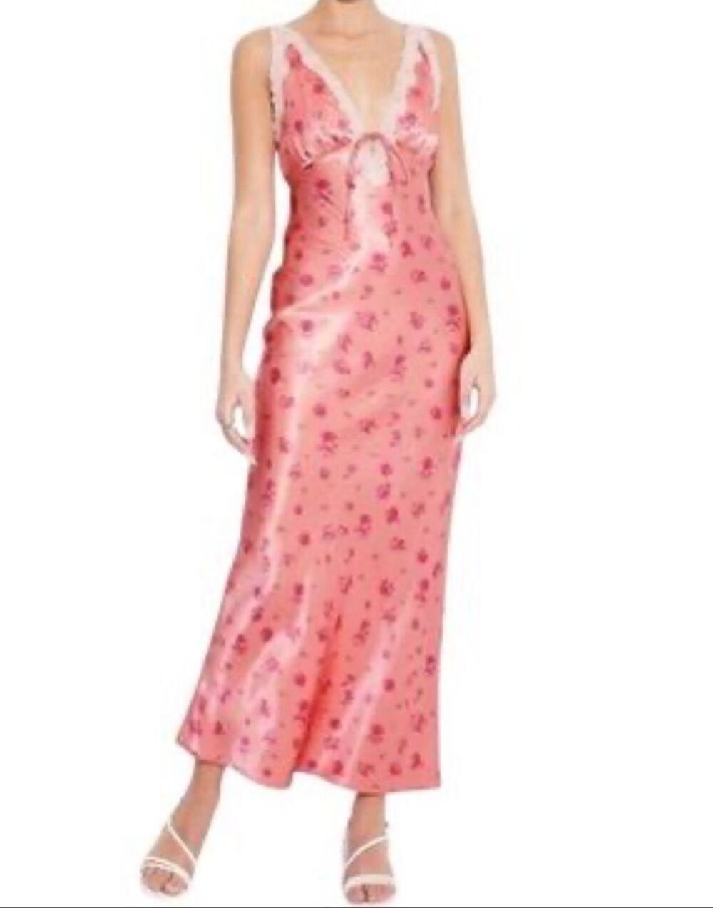 Wild Fable Satin Floral Dress Size XS - Picture 2 of 7